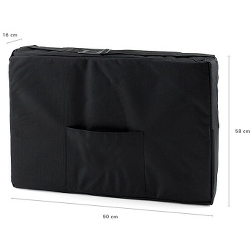 Pat de masaj din lemn, albastru