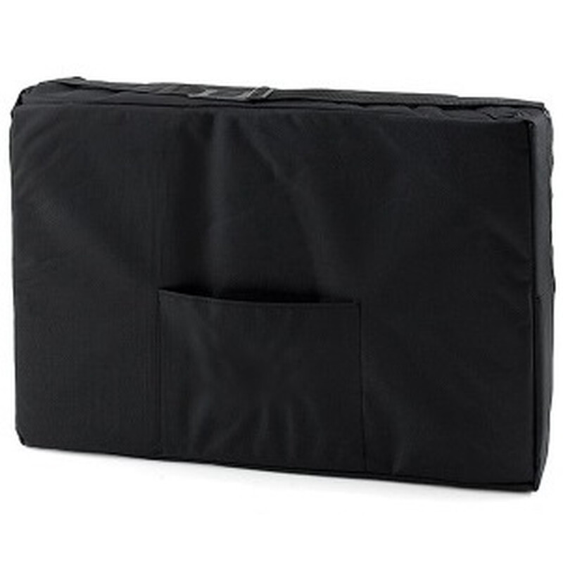 Pat pentru masaj din lemn - reglabil, albastru