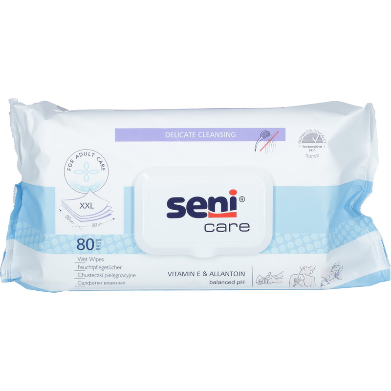 Șervețele umede SENI CARE, 80 buc.