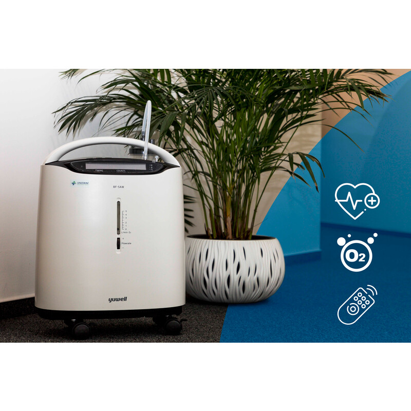 Concentrator de oxigen cu funcție de inhalator 8F – 5AW