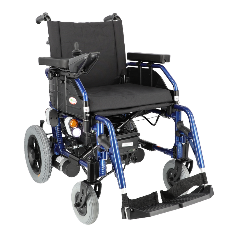 Scaun cu rotile electric cu lumini, 46 cm