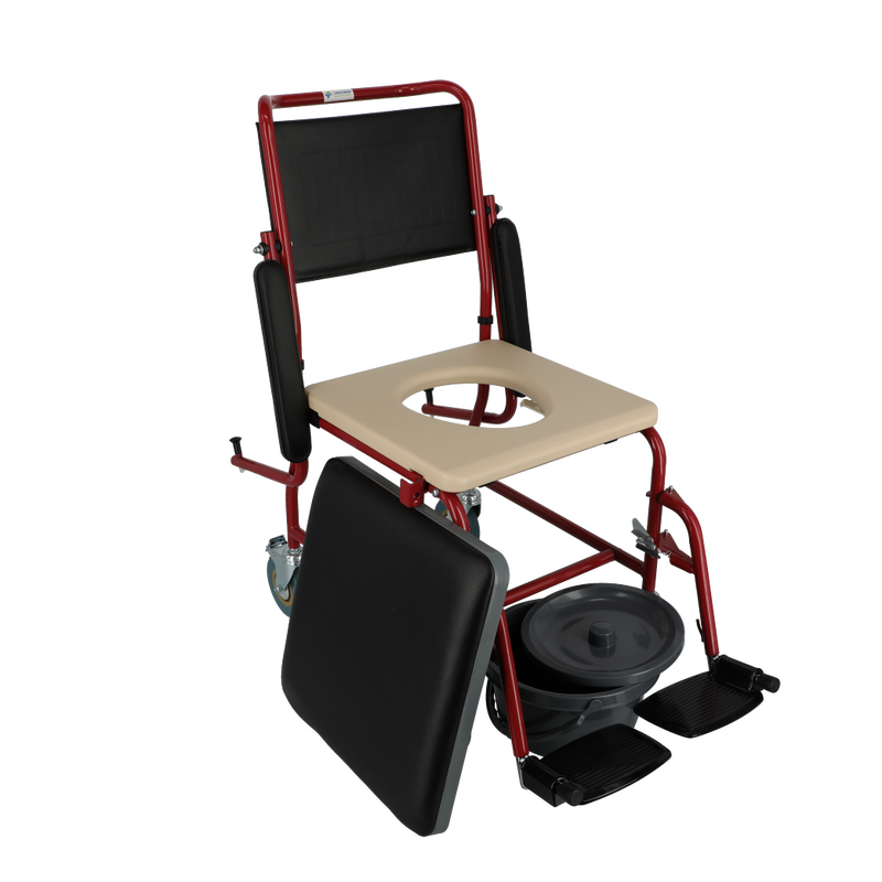 Cărucior pentru toaletă cu roți UNIZDRAV