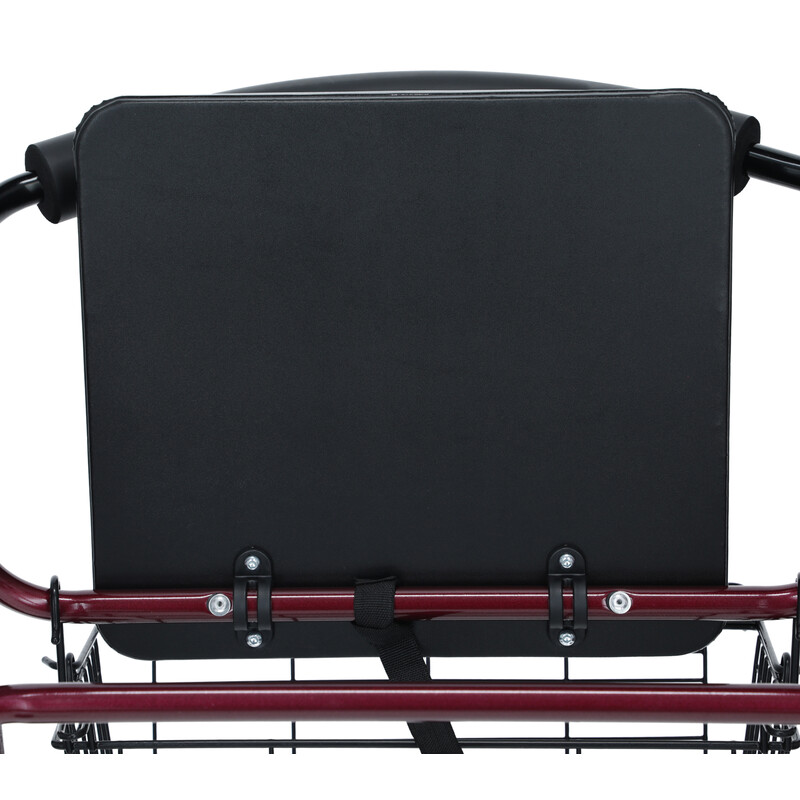 Rolator mobil ușor UNIZDRAV, vișiniu