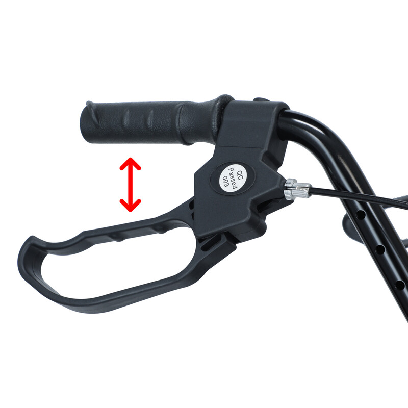 Rolator mobil ușor UNIZDRAV, vișiniu