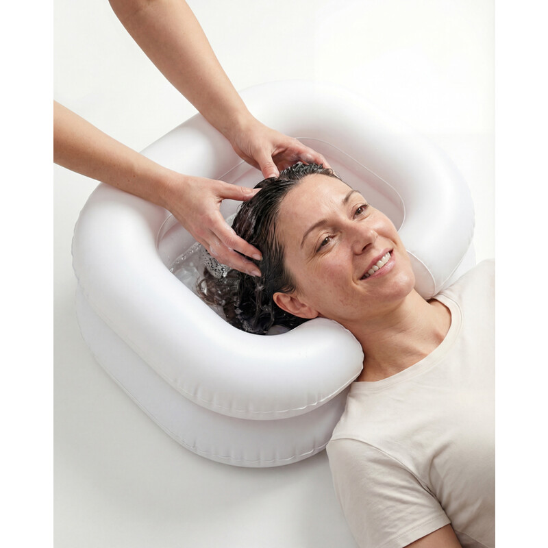 Lavoar din cauciuc cu duș portabil