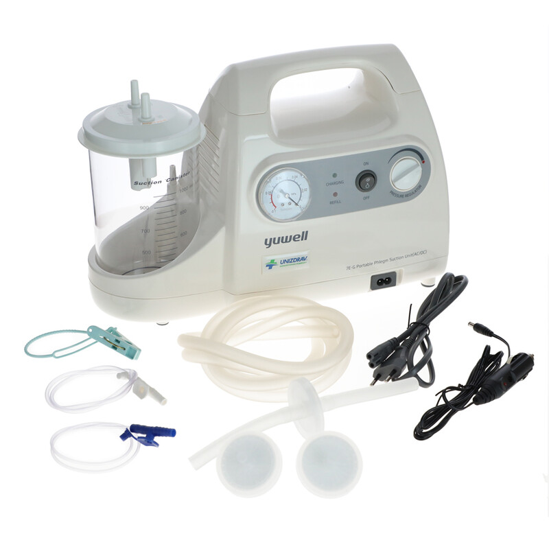 Aspirator chirurgical 20 l/min cu baterie reîncărcabilă integrată