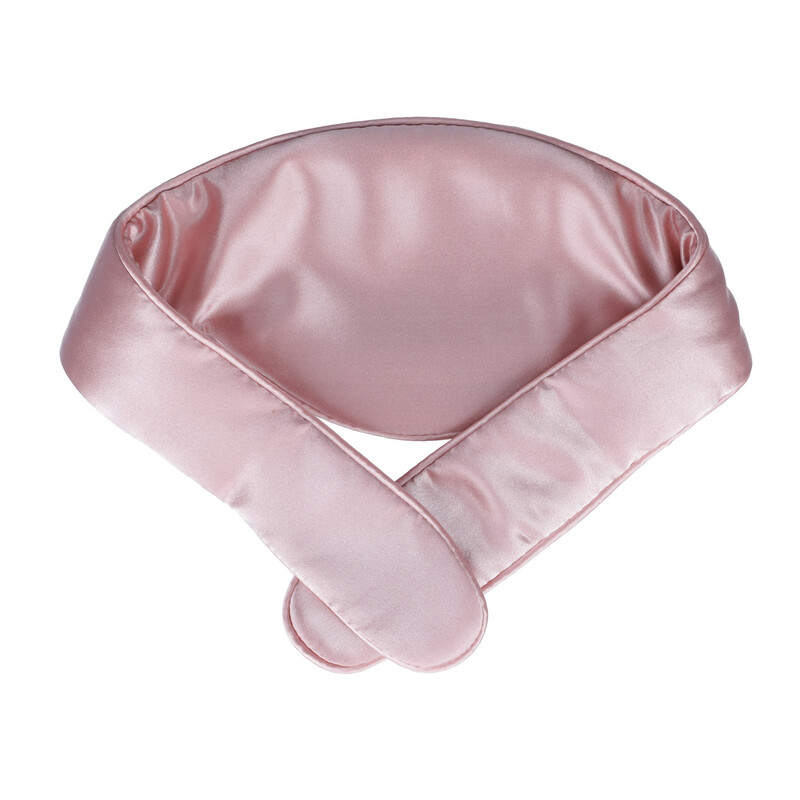 Guler cu încălzire USB pentru gât fără power bank, roz - tehnologie grafen