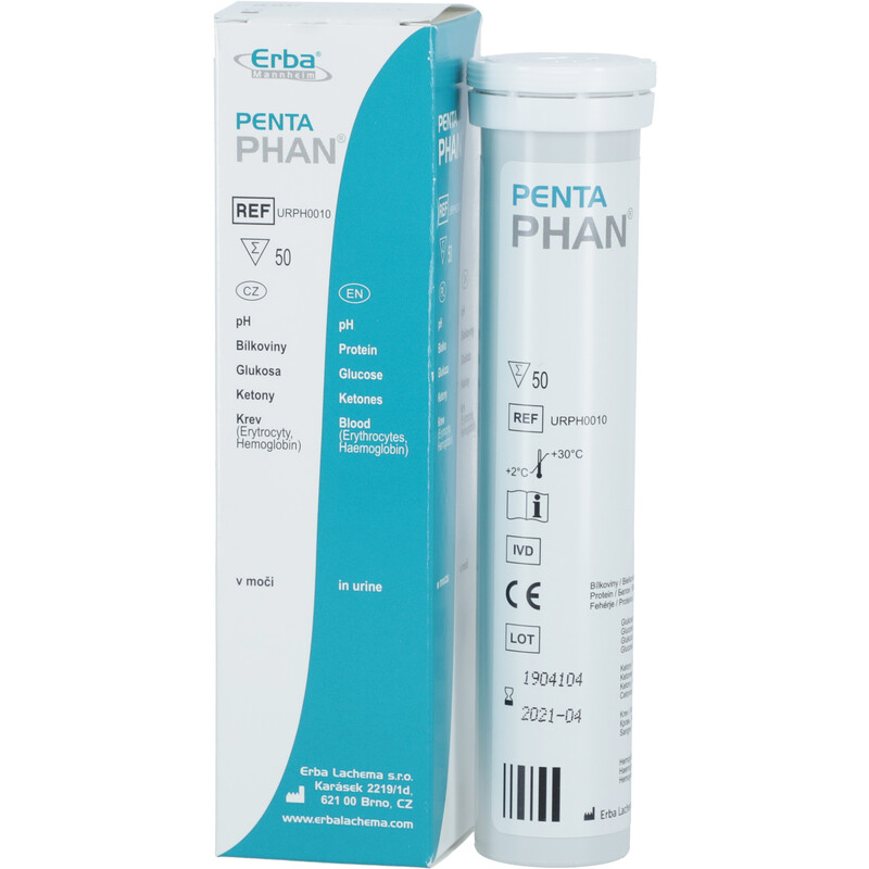 Benzi de diagnostic PENTAPHAN, 50 buc