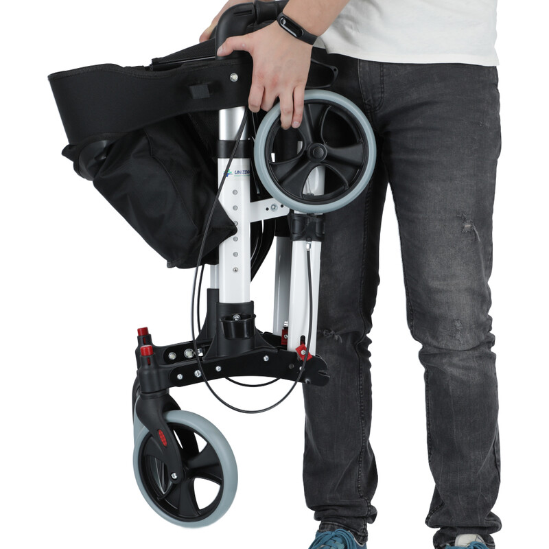 Rolator alb UNIZDRAV PREMIUM