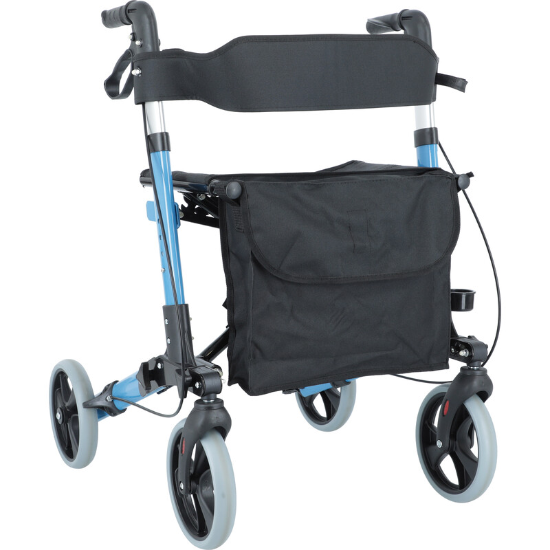 Rolator albastru UNIZDRAV PREMIUM