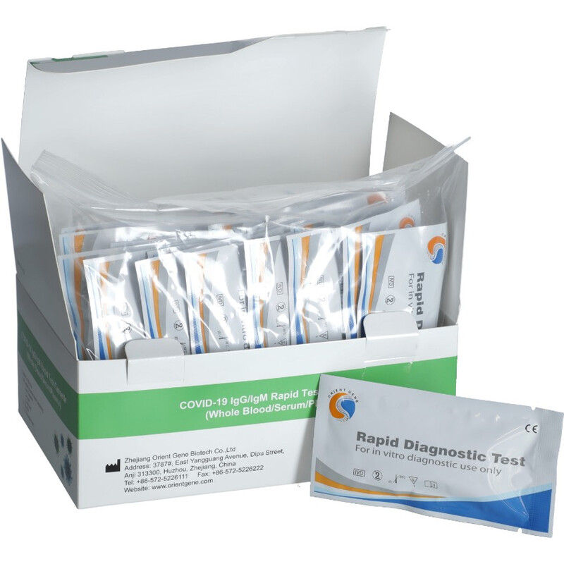 Test rapid pentru ANTICORPI după vaccinare  COVID-19, pachet de 25