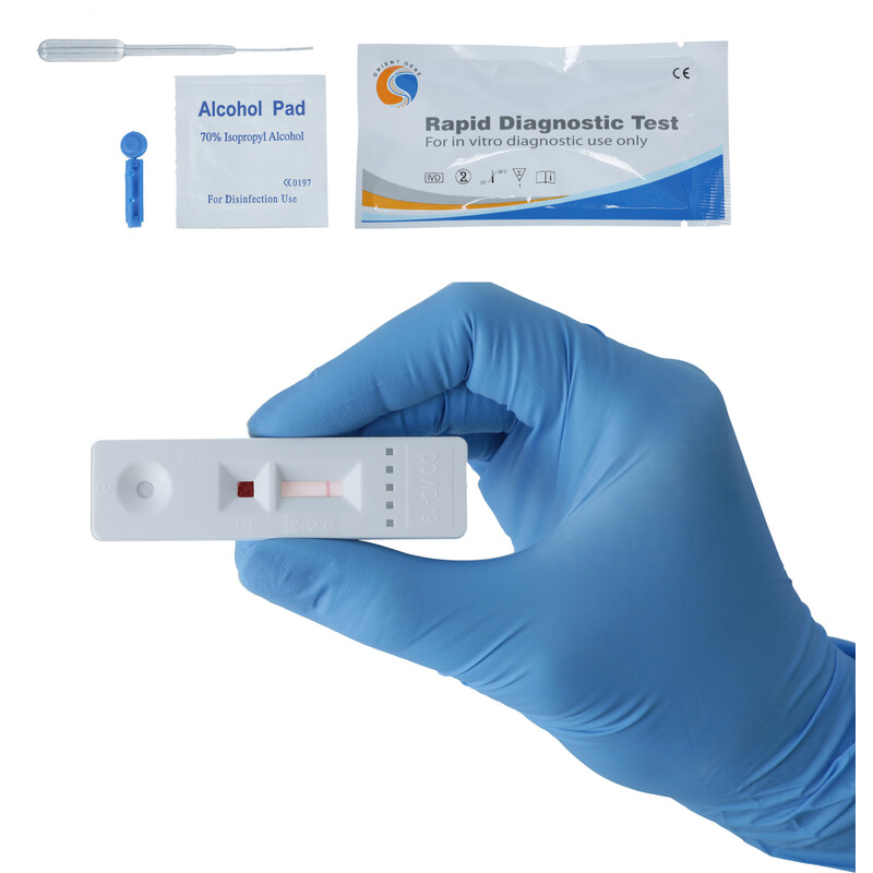 Test rapid pentru ANTICORPI după vaccinare și depășire COVID-19, 1 buc