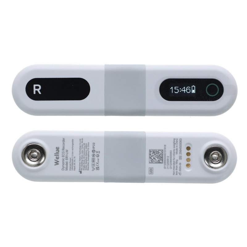 Monitor de ritm cardiac Holter EKG/ECG 24h cu analiză online a datelor