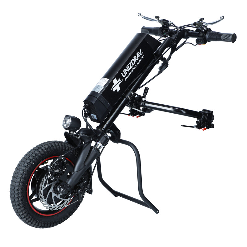 Propulsor pentru scaun cu rotile activ