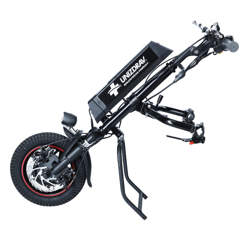 Propulsor pentru scaun cu rotile activ