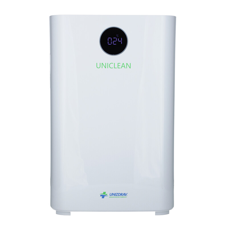 Purificator de aer UNICLEAN cu lampă UVC și control WIFI inteligent