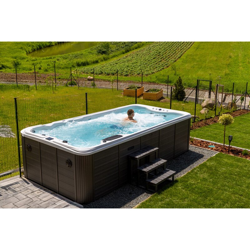SwimSpa LUX SUNRANS SR853 cu contracurent și tehnologie Balboa