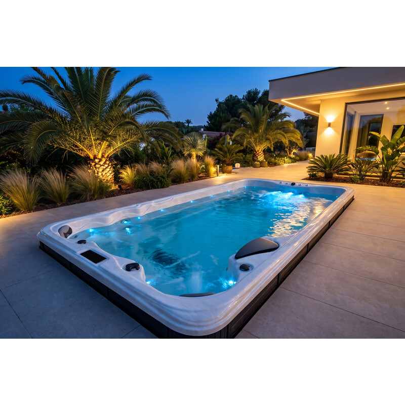 SwimSpa LUX SUNRANS SR853 cu contracurent și tehnologie Balboa