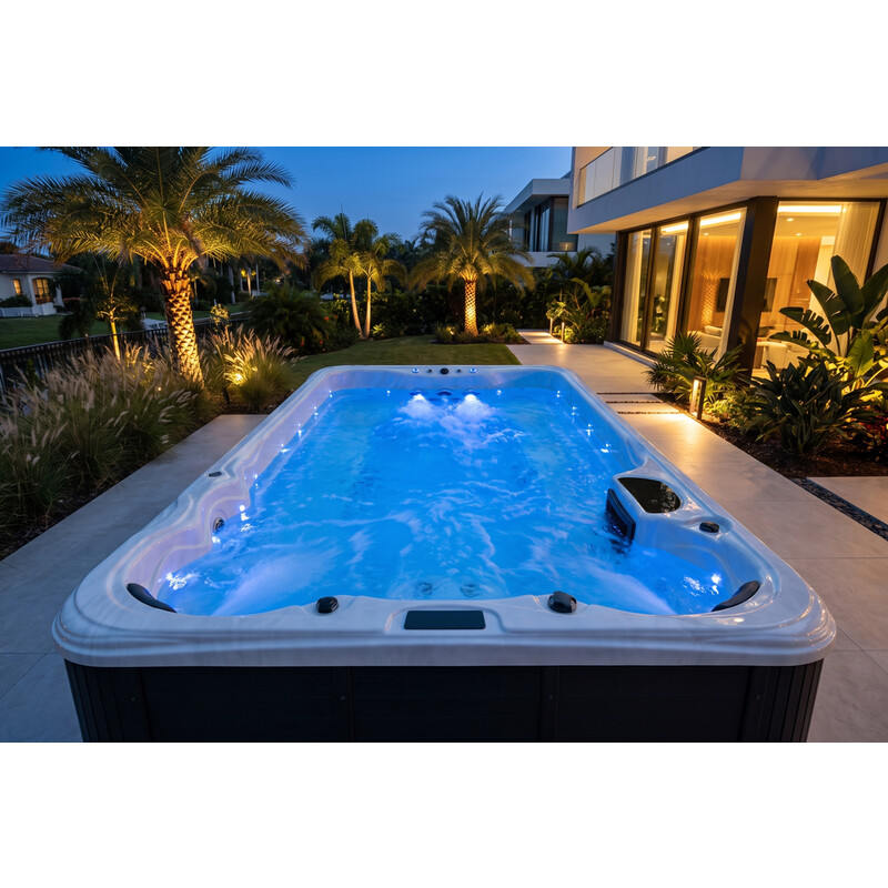 SwimSpa LUX SUNRANS SR853 cu contracurent și tehnologie Balboa