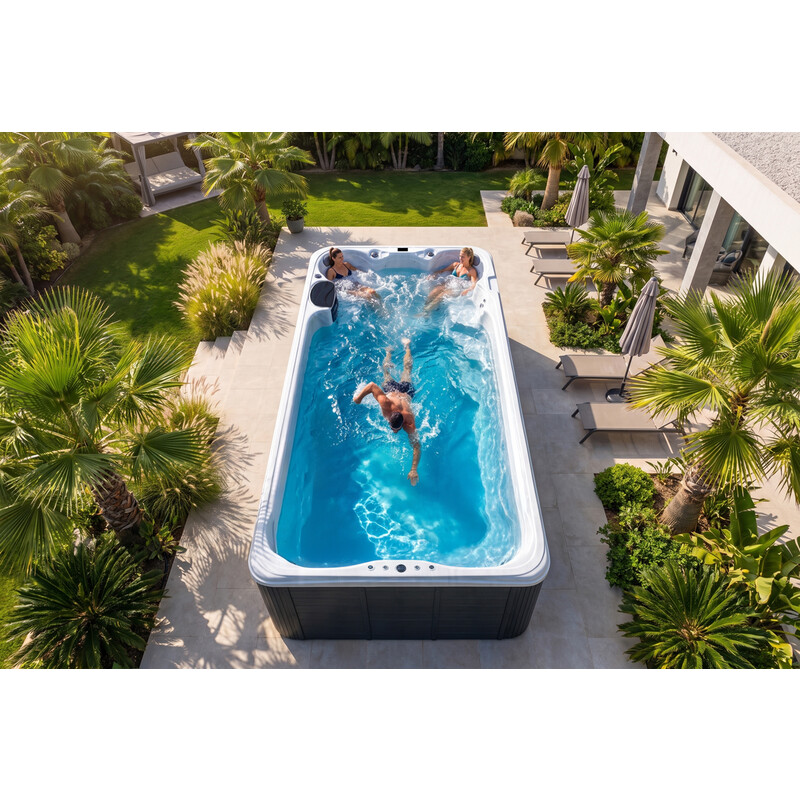 SwimSpa LUX SUNRANS SR853 cu contracurent și tehnologie Balboa