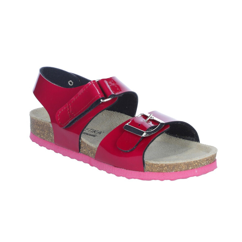 Sandale ortopedice pentru  fete - tip 97 fucsia
