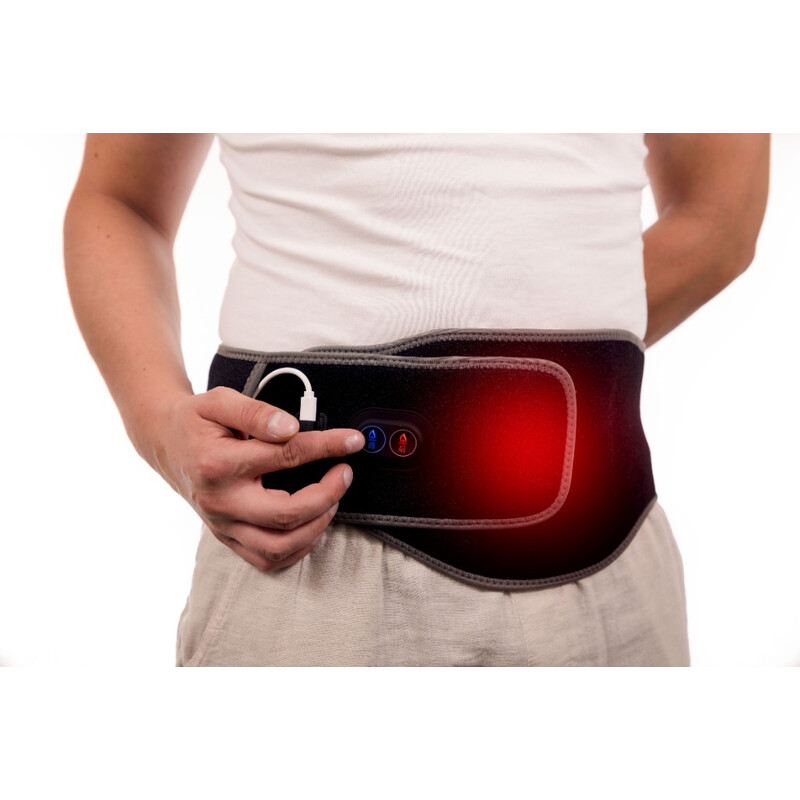 Centură de încălzire USB pentru partea lombară 2 în 1 - tehnologie grafen