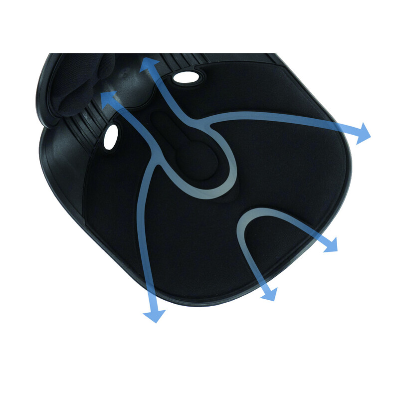 Suport ergonomic pentru o postură corectă a corpului Curble Chair Comfy, negru