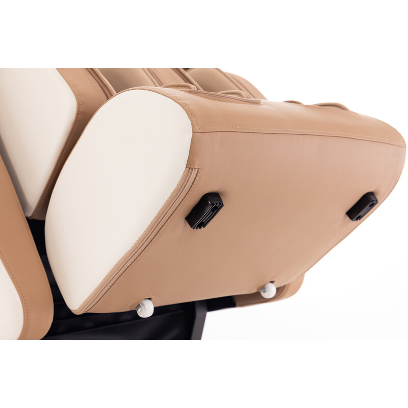 Scaun electric de masaj RelaxPro 3D MASSAGER, alb-maro