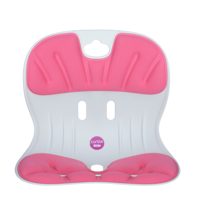 Suport ergonomic pentru copii pentru o postură corectă Curble KIDS, roz