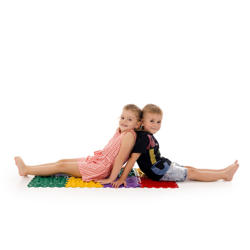 Covor ortopedic ORTHOPUZZLE Savana - pentru copii de la 1 an