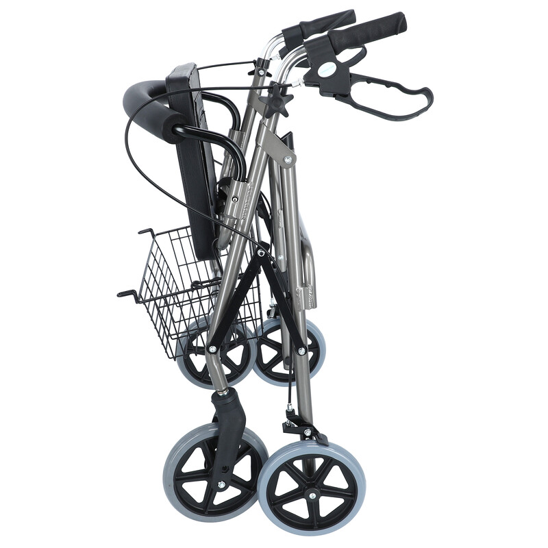 Rolator ușor, vișiniu