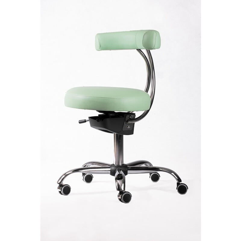Scaun ergonomic pentru cabinete, albastru