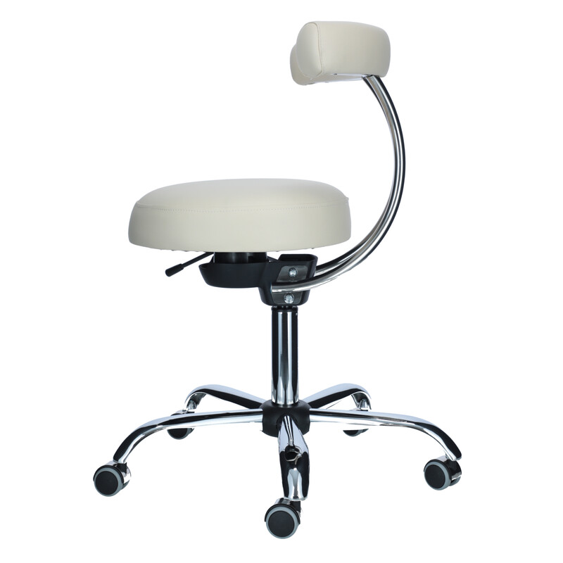 Scaun ergonomic pentru cabinete, portocaliu