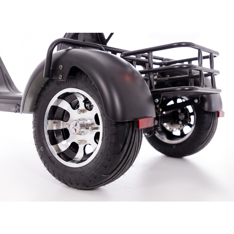 ELECTRIC CHOPPER UNIZDRAV cu trei roți - motor puternic de 2000 W