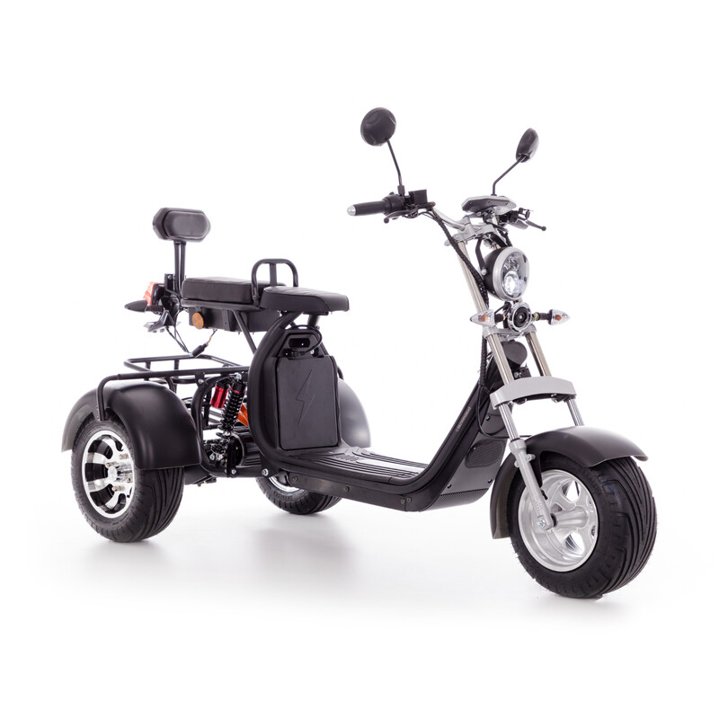 ELECTRIC CHOPPER UNIZDRAV cu trei roți - motor puternic de 2000 W