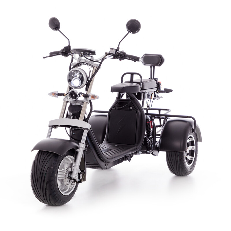 ELECTRIC CHOPPER UNIZDRAV cu trei roți - motor puternic de 2000 W