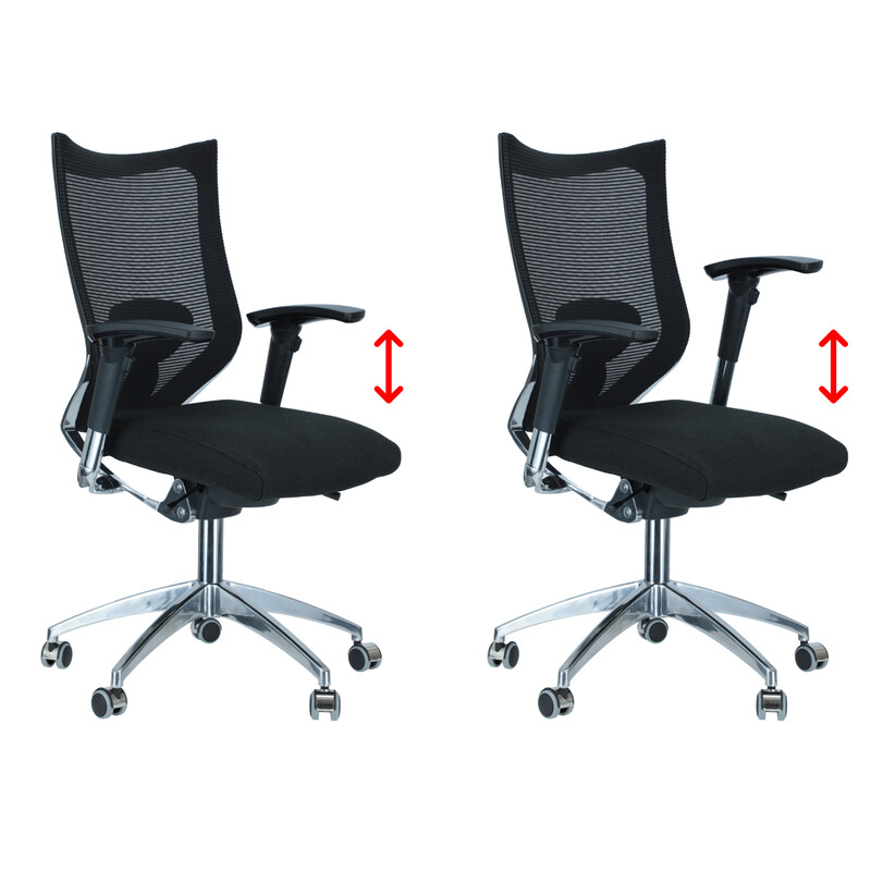 Scaun de birou ergonomic, burgundy