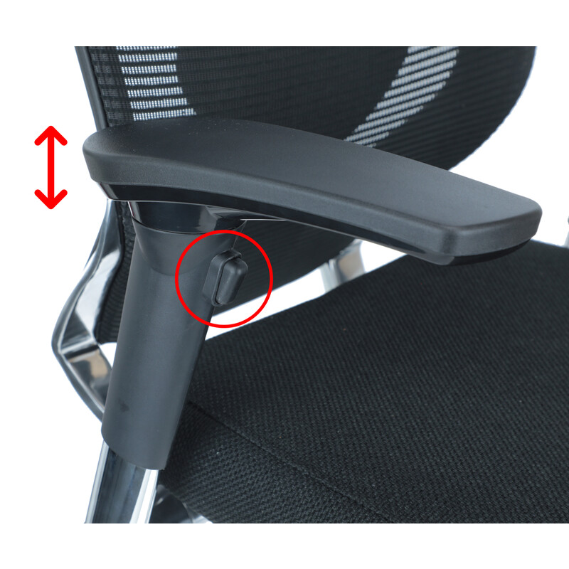 Scaun de birou ergonomic, albastru