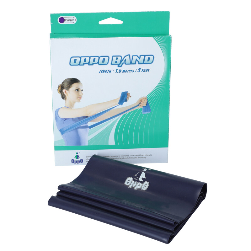Bandă elastică OPPO BAND 1,5 m, violet
