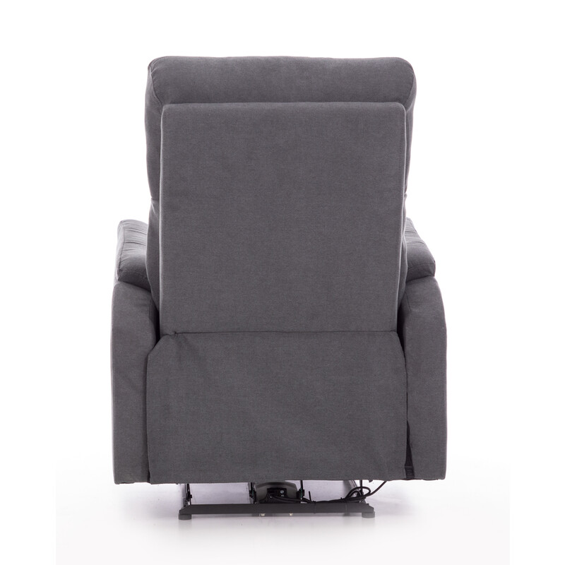 Fotoliu de relaxare COMFORT, material antracit