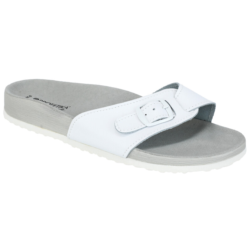 Saboți ortopedici medicali - tip 04 alb