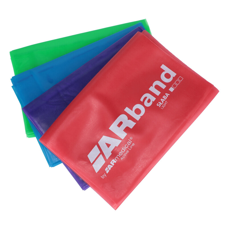 Bandă de rezistență pentru exerciții violet 2 m (6,8 kg - 9,1 kg)