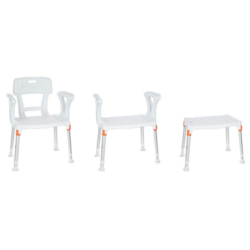 Scaun de duș 3 în 1