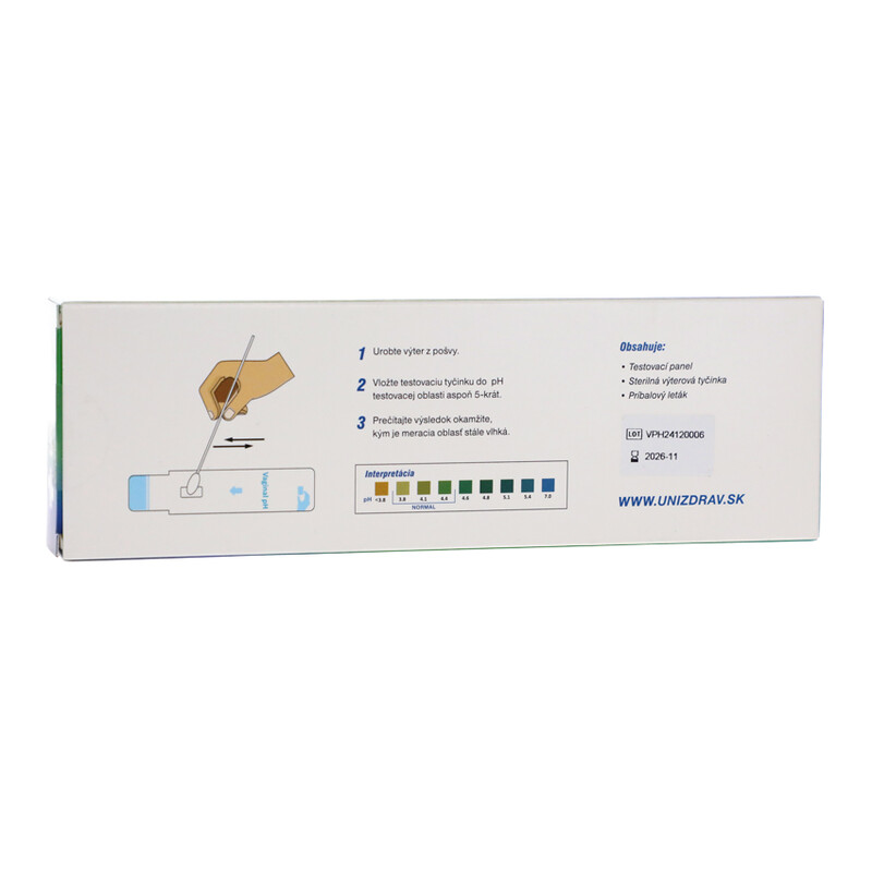 Test pH vaginal, 1 buc