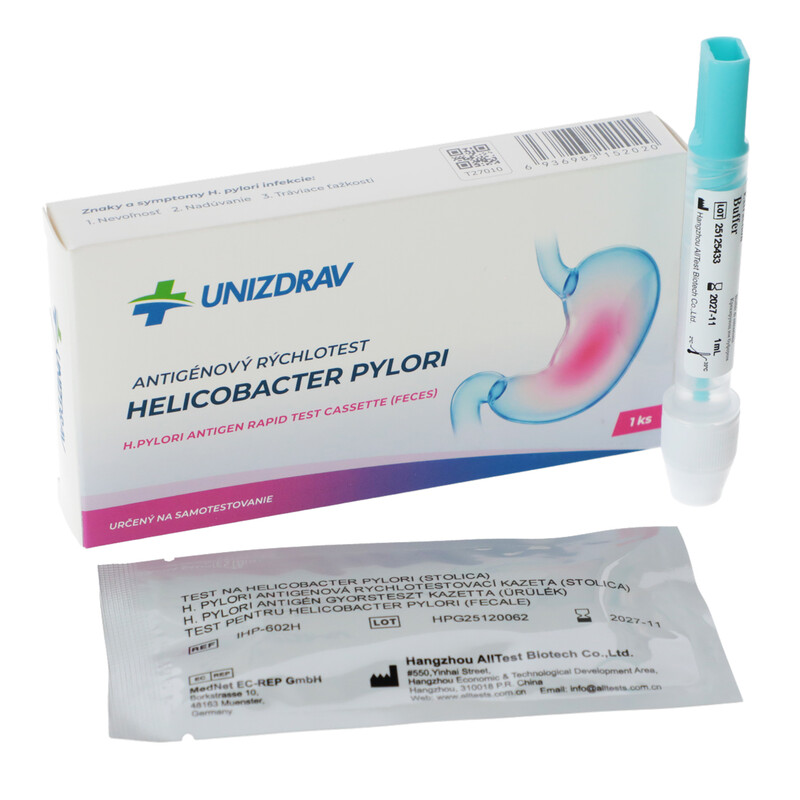 Test pentru Helicobacter Pylori - casetă, 1 buc