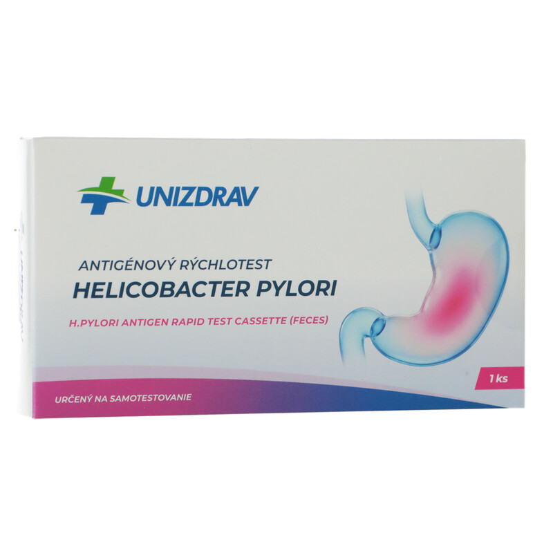 Test pentru Helicobacter Pylori - casetă, 1 buc