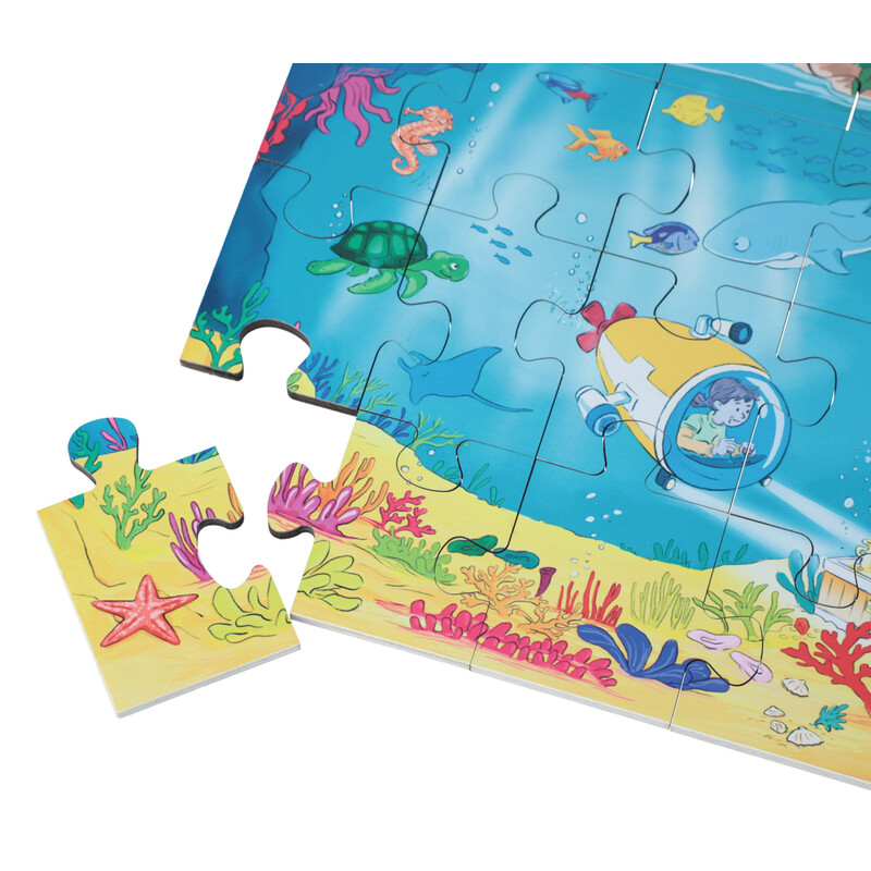 Puzzle de podea Din adâncurile mării până în spațiu - Beleduc