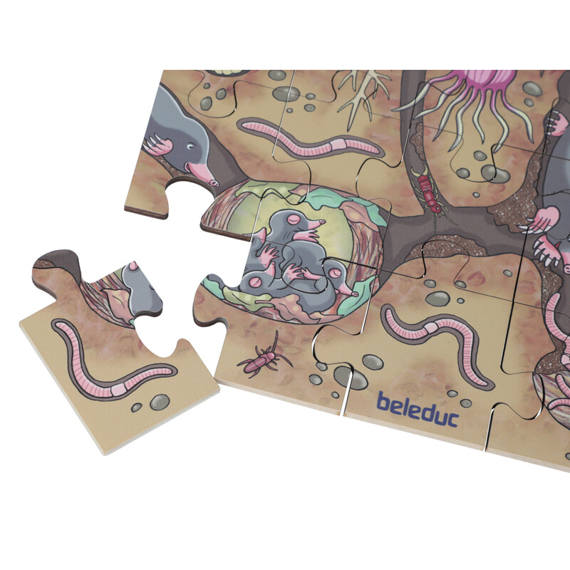 Puzzle de podea  Flower Meadow -  Beleduc