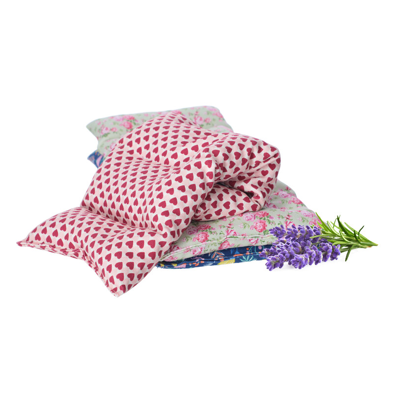 Pernă termo Unizdrav Flowers cu lavandă