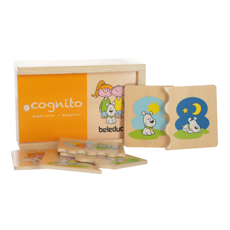 Puzzle educaționale Cognito – Opposites de la Beleduc
